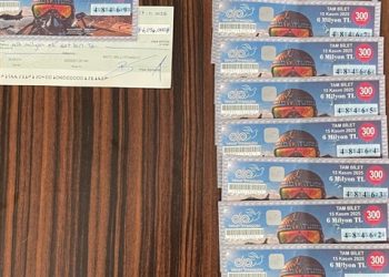 6 Milyon TL’lik büyük ikramiye ‘beş arkadaşa’ çıktı