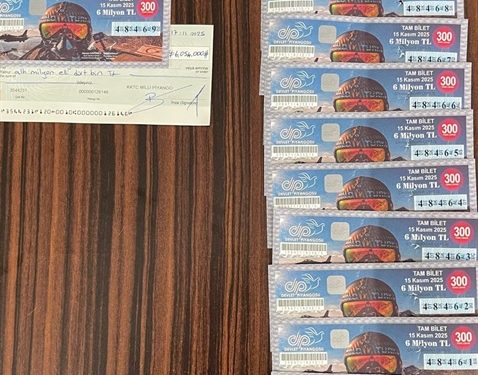 6 Milyon TL’lik büyük ikramiye ‘beş arkadaşa’ çıktı