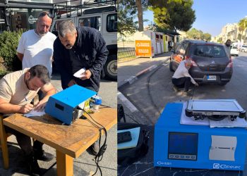 Çevre Koruma Dairesi, motorlu taşıt egzoz emisyon ölçümlerini sürdürüyor.