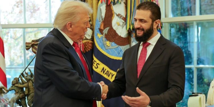 Trump: Suriye Cumhurbaşkanı Şara ile vakit geçirmek bir onurdu