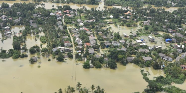 Sri Lanka'da şiddetli yağışların neden olduğu afetlerde 47 kişi öldü