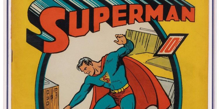 ABD'de 1939 yılına ait orijinal Superman çizgi romanı, açık artırmada 9,12 milyon dolara satıldı