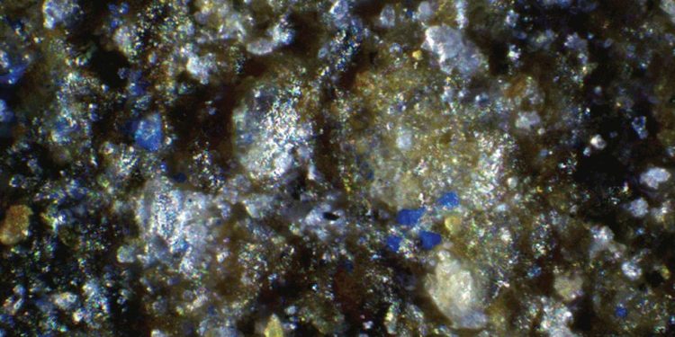 13 bin yıllık taşta var olmaması gereken bir renk tespit edildi