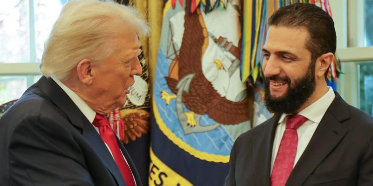 ABD Başkanı Trump ile Suriye Cumhurbaşkanı Şara görüştü