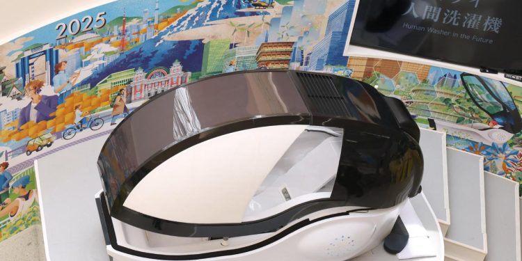 İnsanı çamaşır gibi yıkayacak makine hizmete hazır