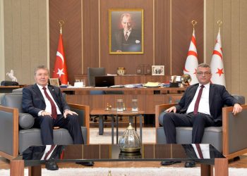 Erhürman, Başbakan Üstel’i kabul etti