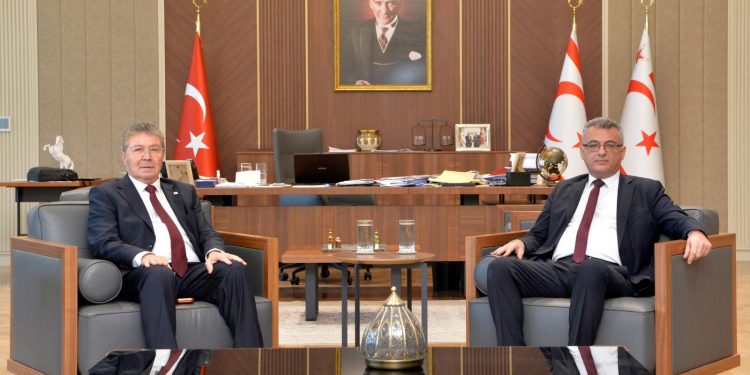 Erhürman, Başbakan Üstel’i kabul etti