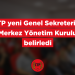 CTP’de Genel Sekreter ve MYK belirlendi