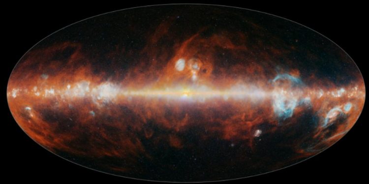 Kozmik geçmişe yolculuk: NASA gökyüzünün ilk tam haritasını çıkardı