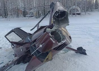 Rusya'da helikopter düştü: 2 ölü