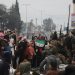 Soğuk ve yağmura rağmen Suriyeliler eve dönüş sevinci yaşıyor