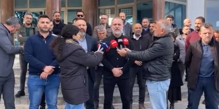 Dayanışma fonu izni verilmemişti: Ektam Kıbrıs için İçişleri Bakanlığı önünde eylem!