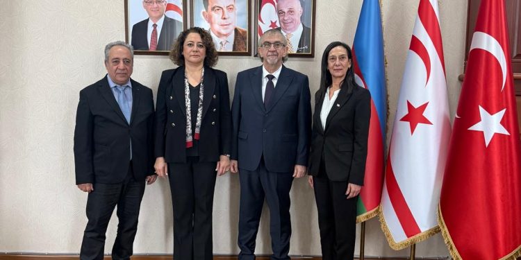 Konedralı ve Pehlivan, KKTC Bakü Temsilciliğini ziyaret etti