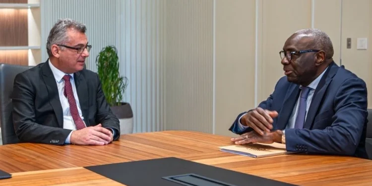 Erhürman, BM Genel Sekreteri’nin Kıbrıs Özel Temsilcisi Diagne’yi kabul etti