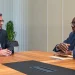 Erhürman, BM Genel Sekreteri’nin Kıbrıs Özel Temsilcisi Diagne’yi kabul etti