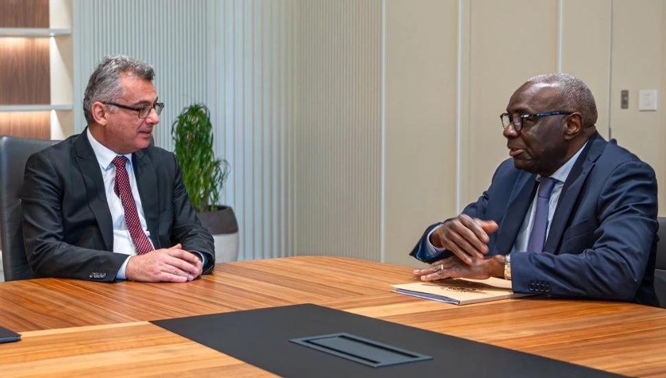 Erhürman, BM Genel Sekreteri’nin Kıbrıs Özel Temsilcisi Diagne’yi kabul etti