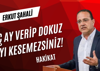 Şahali’den sert çıkış: “Gerekçelerinizin hepsi yalandır”