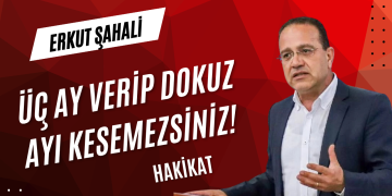 Şahali’den sert çıkış: “Gerekçelerinizin hepsi yalandır”