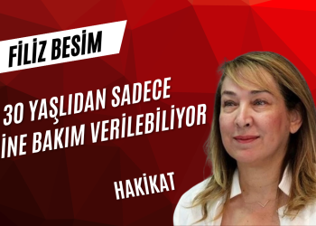 Yaşlılık bir yük değil, birikimdir. Biz bu birikime bakamıyoruz
