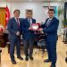 Dışişleri Bakanı Ertuğruloğlu, TÜRKGEF Başkanı Bayduz’u kabul etti