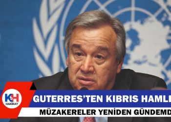 BM Genel Sekteri Antonio Guterres’in Kıbrıs sorununda yeni girişim niyetinde olduğu bildirildi