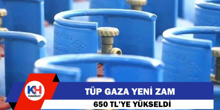 Tüp gaza 40 TL zam yapıldı