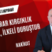 Hükümette yok sayılmayı kabul etmiyoruz