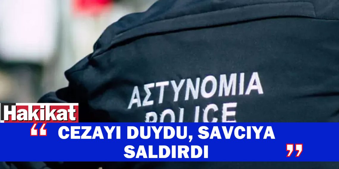 Güney Kıbrıs’ta Mahkum Mahkemede Kadın Savcıya Saldırdı..