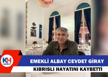 Emekli Albay Kıbrıslı Tedavi Gördüğü Hastanede Yaşamını Yitirdi