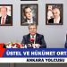 Başbakan Üstel ve ortakları Ankara’ya gidecek