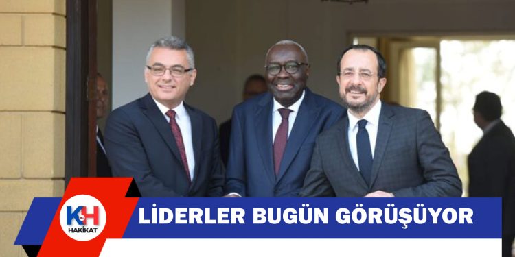 Gözler Erhürman ve Hristodulidis görüşmesinde