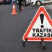 Anayolda korkutan kaza: Otomobil ve tır çarpıştı!