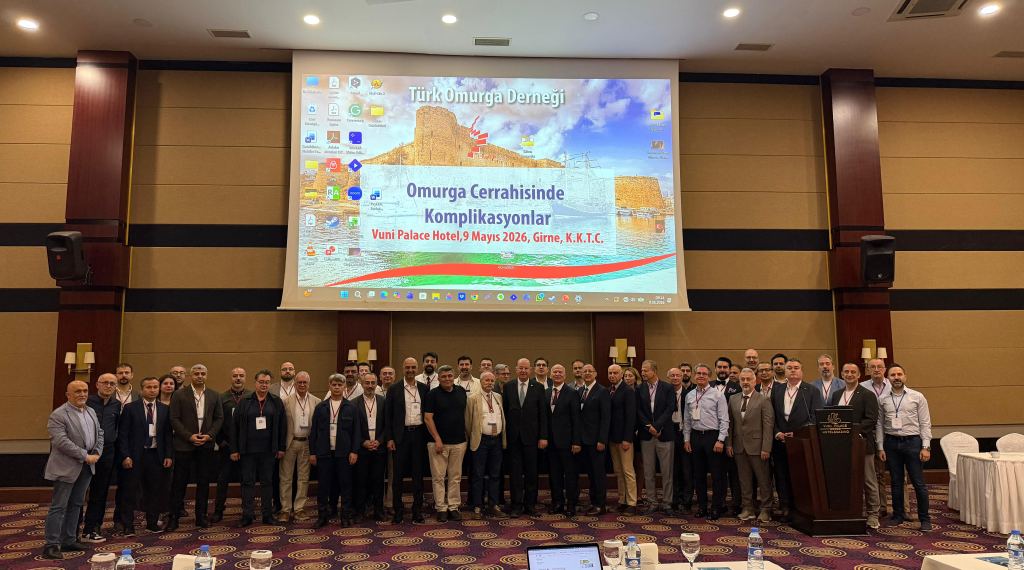 Dinçyürek, Türk Omurga Derneği toplantısına katıldı
