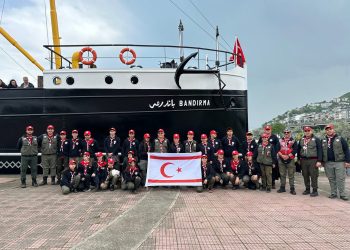 Kıbrıs Türk İzcilik Federasyonu, Samsun’da düzenlenen “Kurtuluşa İlk Adım Milli Bilinç Kampı”na katıldı