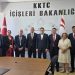 Oğuz, bakanlık merkezinde ve bağlı dairelerde görev yapan personelle bayramlaştı