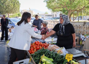 İncirli, Gönyeli ve Yenikent’te halka bayramlaştı