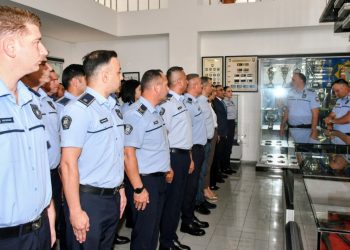 Polis Genel Müdürü Adalıer, personel ile bayramlaştı