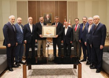 Erhürman, TOBB Başkanı Hisarcıklıoğlu’nu kabul etti