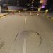 Sürücülerin dikkatine: Atatürk Caddesi’nde yol çöktü