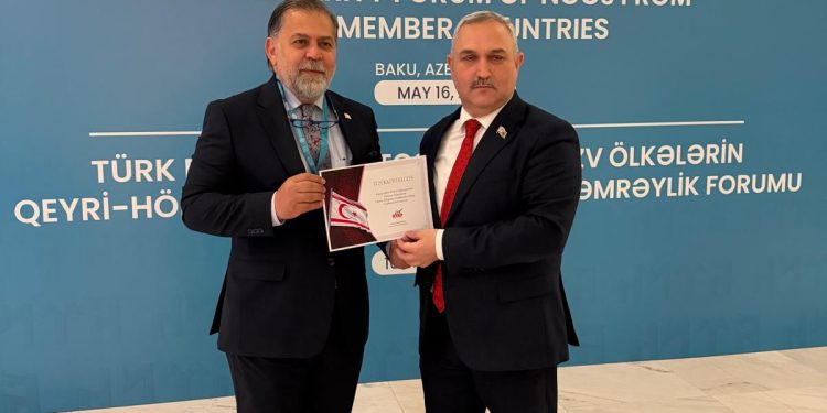 Sadıkoğlu’ndan Allahveranov’a teşekkür belgesi