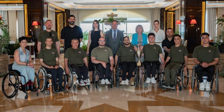 Merit Sosyal İşler Koordinatörlüğü, Vakıflar Tekerlekli Sandalye Basketbol takımı ile bir araya geldi