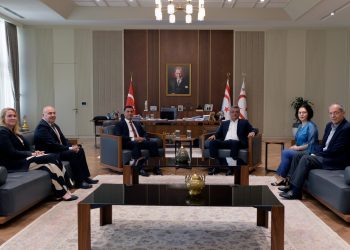 Cumhurbaşkanı Erhürman, Türk-Yunan Forumu’nun Kıbrıslı Türk üyelerini kabul etti