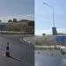 Polisten uyarı: Yola yağ dökülmesi nedeniyle trafik akışında kontrollü düzenleme yapıldı