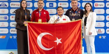 Milli judocu Nisanur Serin Avrupa ikincisi