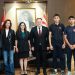 Öztürkler Türkiye’de yarışmalara katılacak Kurtuluş Lisesi erkek atletizm takımını kabul etti