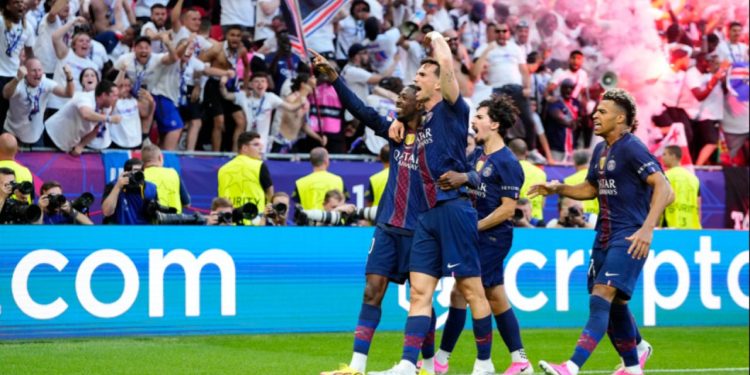 Şampiyonlar Ligi şampiyonu Paris Saint-Germain