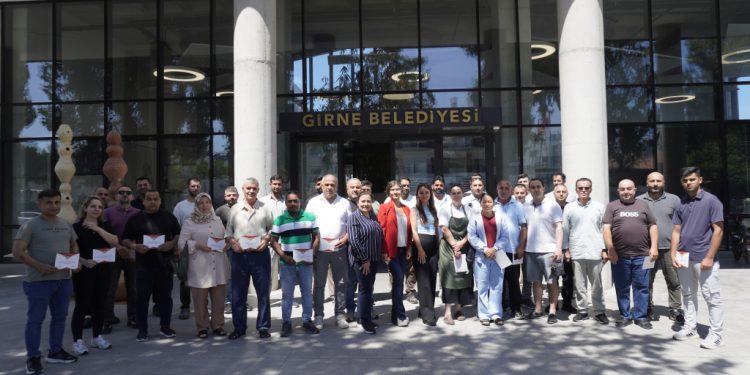 Girne Belediyesi “Gıda Hijyeni ve Güvenliği Eğitimi” tamamlandı