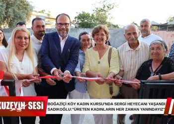 Boğaziçi Köy Kadın Kursu yıl sonu sergisi yoğun ilgi gördü