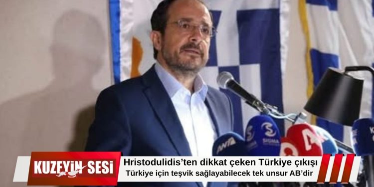 Hristodulidis: Türkiye çözümden fayda göreceğine inanırsa süreç ilerleyebilir