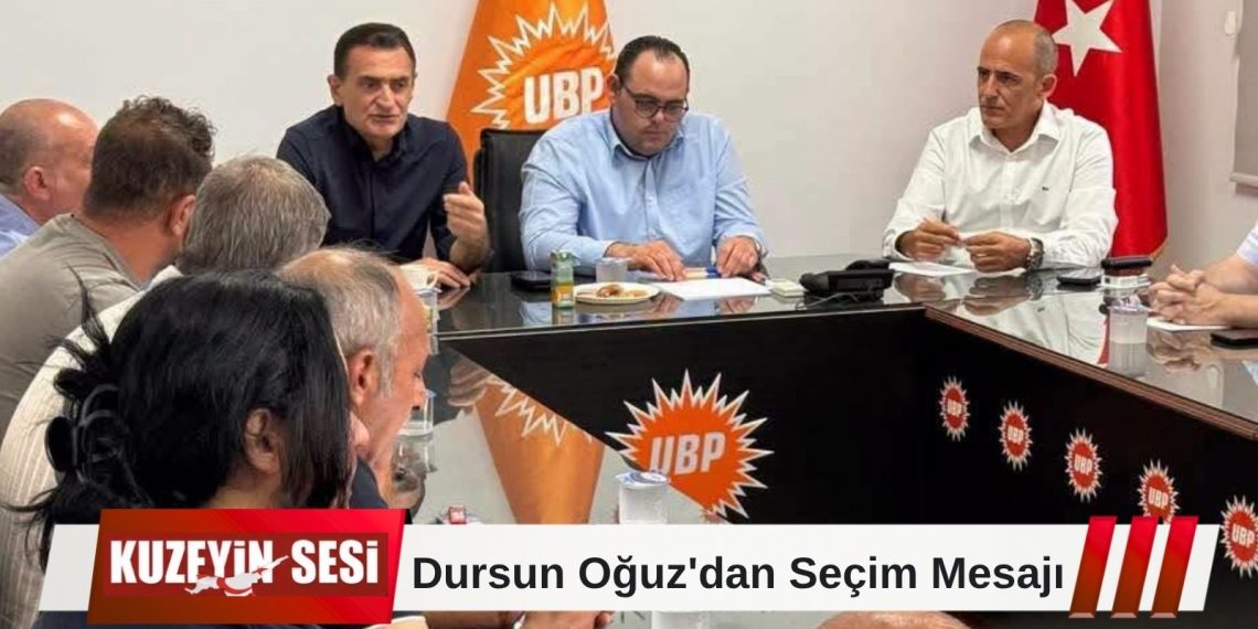 Oğuz, Lefkoşa Örgüt Başkanlarıyla Seçim Sürecini Masaya Yatırdı